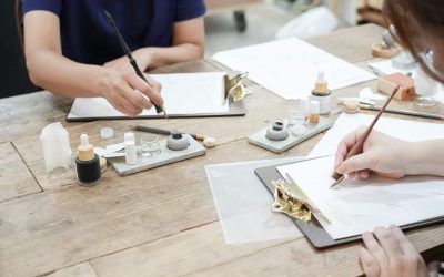 Calligraphy for mental health